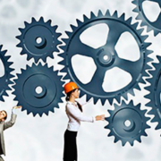 Equipo funcionando como engranajes